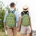 thumbnail image 6 of Lsque Lemon Pattern Canvas Daypack, Durable Backpack, High-quality Versatile Backpack,Vintage Compact Backpack-Medium, 6 of 6