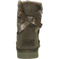 thumbnail image 3 of Ugg Women's Mini Bailey Bow Grey Ankle-High Suede Boot - 6M, 3 of 3