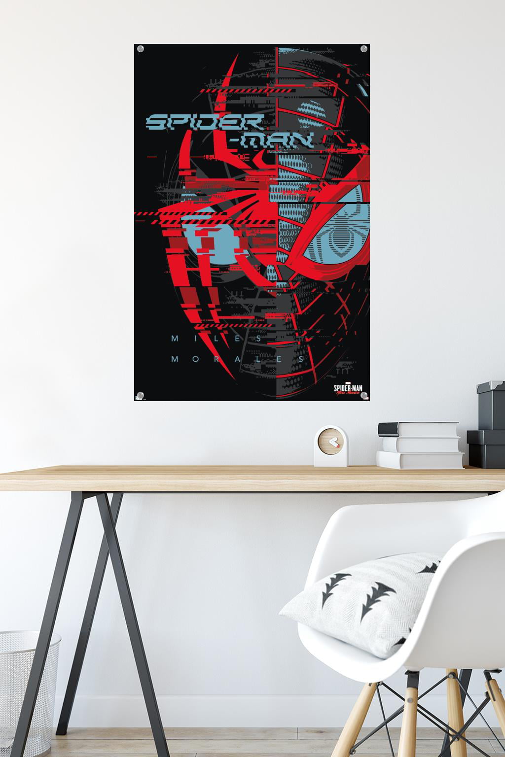 Marvel's Spider-Man: Miles Morales - Glitch Wall Poster, 22.375 x