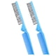 thumbnail image 2 of 2 Pedazos Peine Antiestático de Cabello con Doble Cabeza Resistente a Calor Azul Yuyangstore Peine de bolsillo plegable, 2 of 7