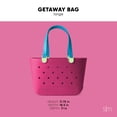thumbnail image 3 of Bolsa de playa Simple Modern Getaway 80's Mix de goma impermeable, 3 of 7