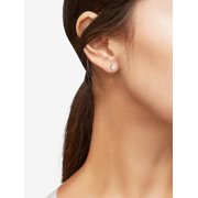 Time and Tru Womens Jewelry Essentials Simulated Diamond Stud Earrings, 6-Pack
