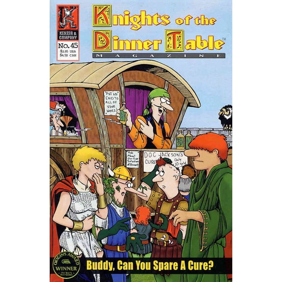 Knights of the Dinner Table #45 VF ; Kenzer and Company Comic Book