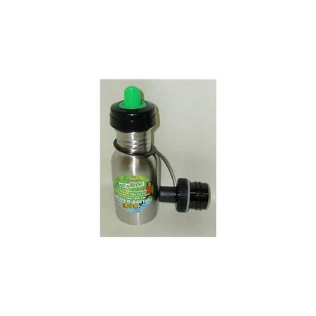 Good Life Gear SF6021 GRN 12 oz. BPA Free Toddler Water Bottle With 2nd Sports Cap - Green
