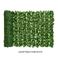 thumbnail image 3 of Artificial Ivy Privacy Fence Wall Screen, 20X40 in UV-Anti Faux Greenery Backdrop Ivy Vine Leaf Hedges Fence Panels for Patio, Balcony, Garden, Backyard Indoor Outdoor Green Wall Decor, 3 of 3