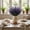 purple, variant on KIRIFLY Artificial Flowers Faux Artificial Plants UV Resistant 12 Pcs Plastic Flower Bulk for Hanging Planter Porch Outdoor Window Home Wedding Fall Summer Decor (Purple)