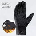 thumbnail image 3 of Winter Gloves Men Women, Zipper Cycling Gloves Windproof Warm Gloves for Cold Weather, Anti-Slip Touchscreen Gloves, 3 of 8