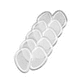 thumbnail image 1 of Plantilla Protectora P/ Metatarso De Silicona Antideslizante 3 pares, Transparente, 1 of 5