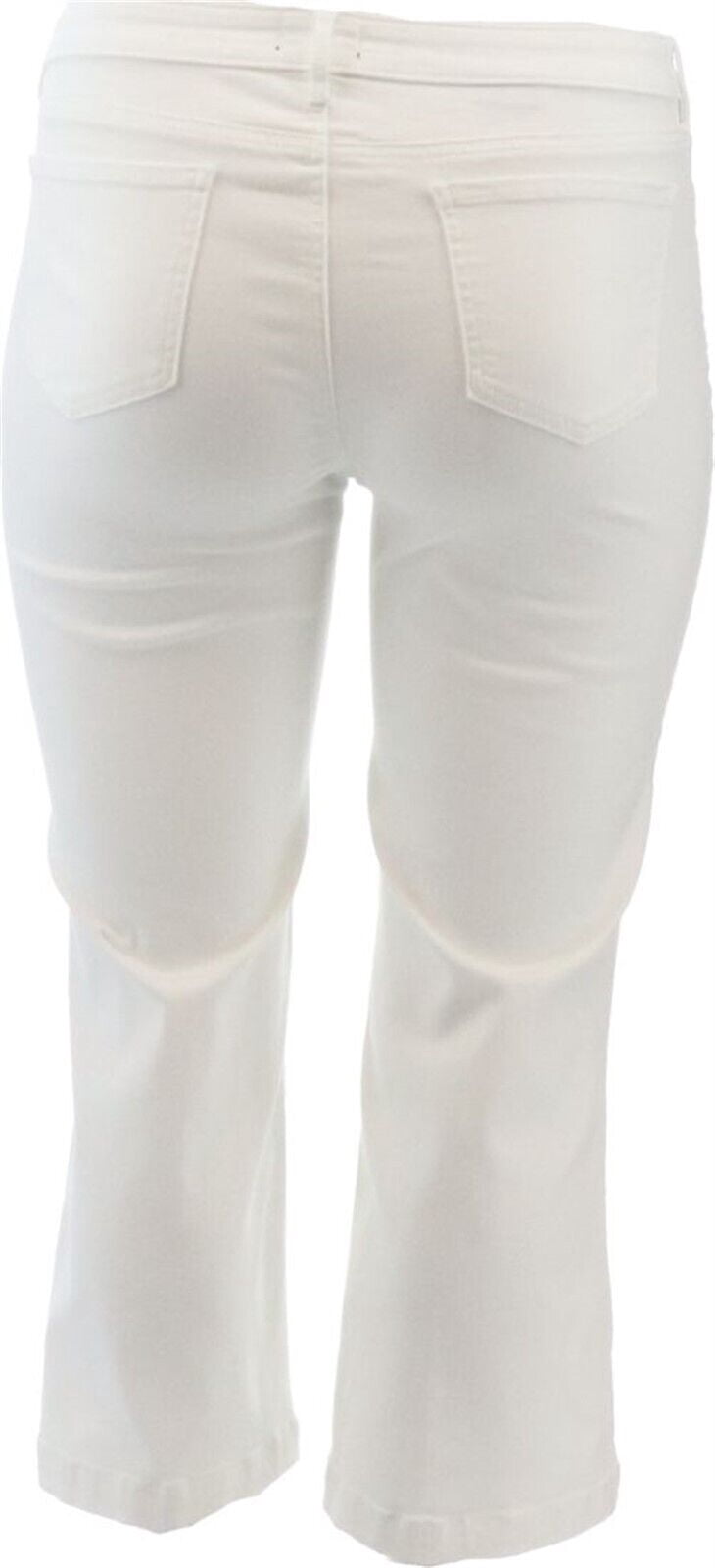 NYDJ Teresa Wide-Leg Ankle Jeans- Optic 