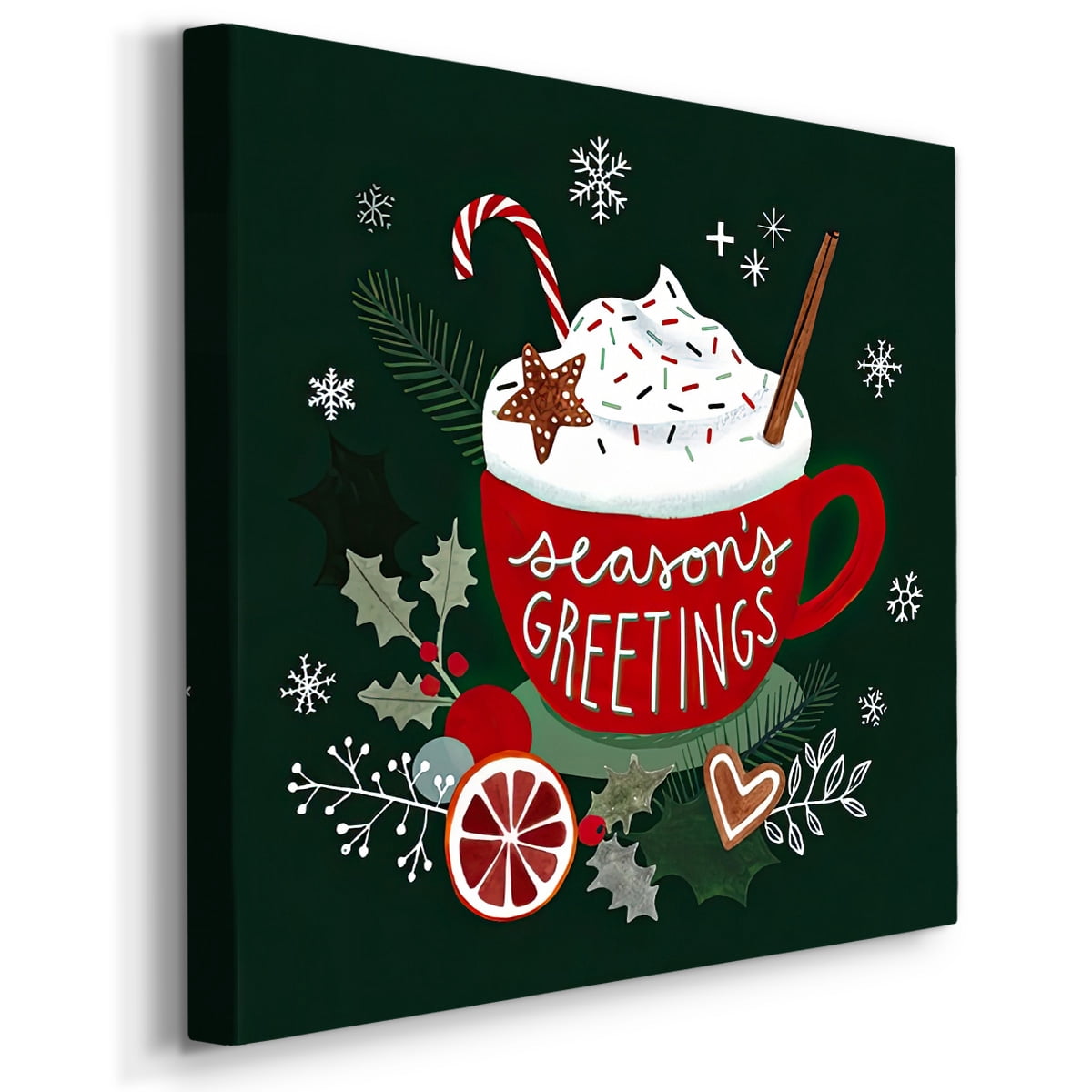 Christmas Comforts I- Gallery Wrapped Canvas