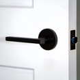 thumbnail image 5 of Viaggio Clomil_Prv_238_Rh Circolo Right Handed Solid Brass Privacy Door Lever Set - Nickel, 5 of 7