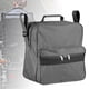 thumbnail image 5 of Bolsa Oxford de ruedas para el reposabrazos Almacenamiento conveniente Cuelgue en parte posterior con Gris Zulema bolsa lateral para silla de ruedas, 5 of 8