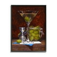 thumbnail image 5 of Stupell Industries Olive Martini Cocktail Bar Dark Still Life , 16 x 20, Design by Todd M. Casey, 5 of 5