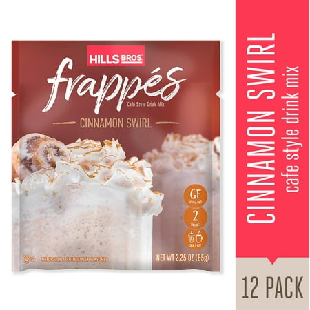 Hills Bros.® Frappés Cinnamon Swirl Instant Coffee Packets, 2.3 oz - 12 Pack