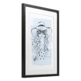 thumbnail image 2 of Stupell Industries Modern Sipping Drink Girl in Sun Hat Black Framed Print Under Glass, 14 x 20, by Martina Pavlova, 2 of 8