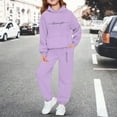 thumbnail image 4 of Jamsmile Toddler Girls Outfits Sets Tracksuits Winter Warm Pullover Hoodies With Joggers Pants Kids Girls 2 Piece Sports Sets, 4 of 4