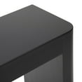 thumbnail image 6 of Plank+Beam 46" Solid Wood Console Table, Conture Rounded Edge Sofa Table, Narrow Entryway Table, Console Tables for Entryway, Black, 6 of 9