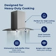 thumbnail image 2 of Hauslane IS-200SS-30 30 in. Convertible Island Range Hood, Stainless Steel, 2 of 11
