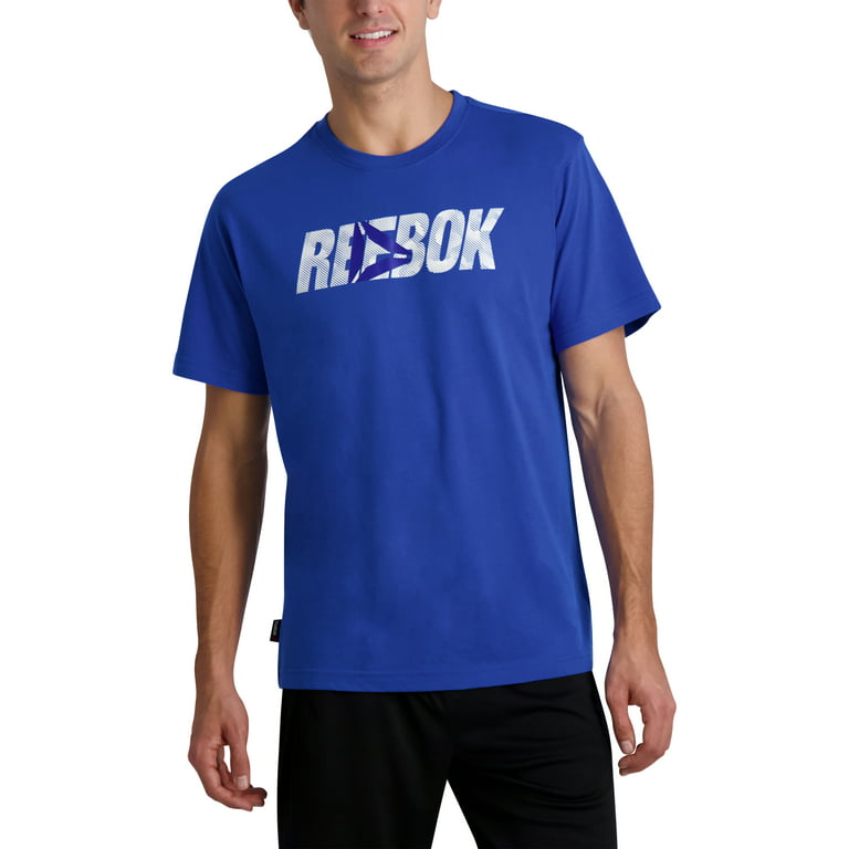 Reebok Men's Big Men's Athletic Graphic Tees, to Size - Walmart.com