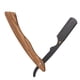 thumbnail image 5 of Navaja de afeitar recta con mango de madera, navaja de afeitar para el cuidado de la barba, navajas de afeitar rectas y plegables, herramienta de afeitado de acero inoxidable, 5 of 9
