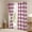 Burgundy, variant on Erosebridal Brown Buffalo Curtains and Drapes (38Wx54L),Abstract Artwork Blackout Curtains for Bedroom,Geometric Plaid Curtains Pack of 2 (38Wx54L),Grid Room Decorative