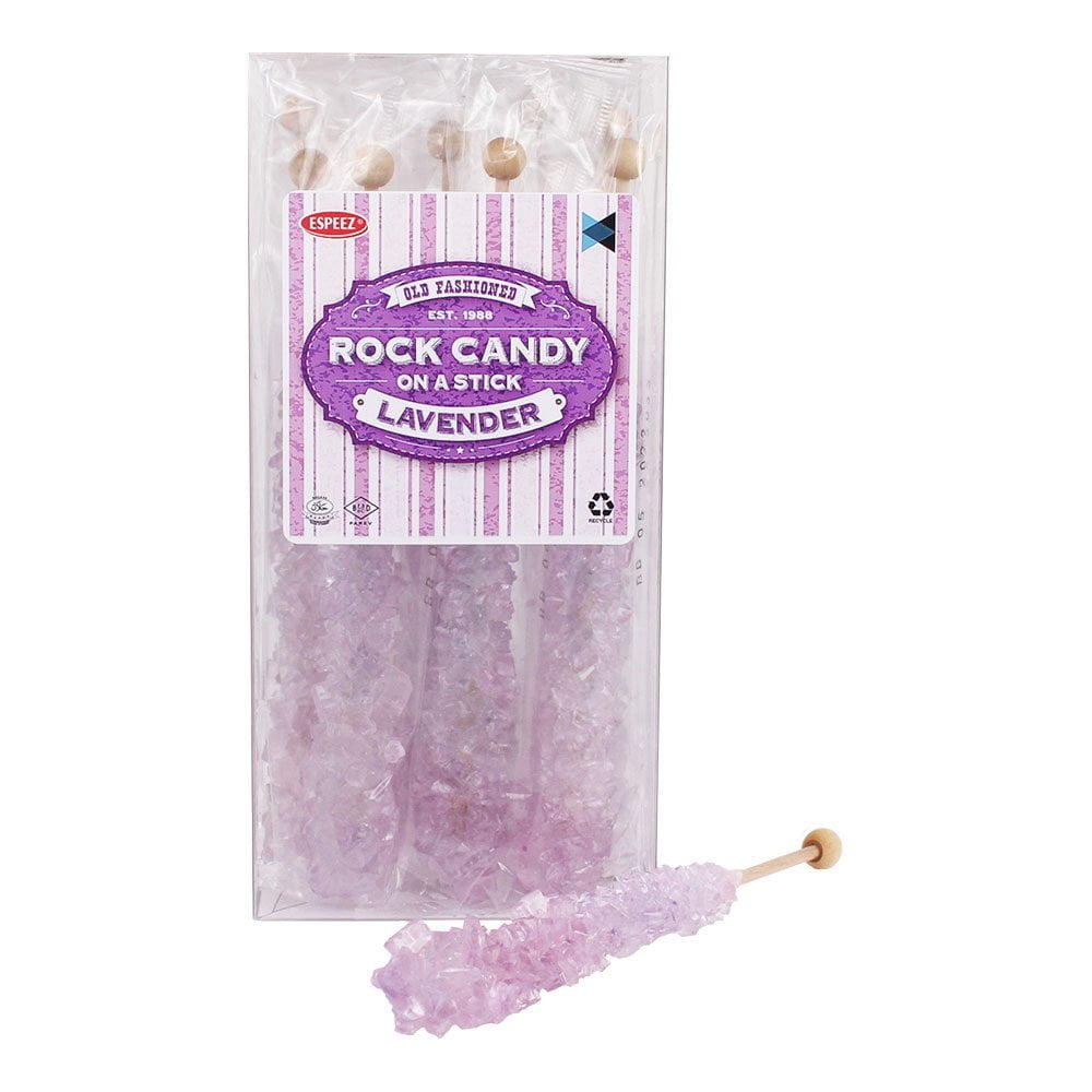 Extra Large Rock Candy Sticks 12 Lavender Rock Candy Sticks Tutti
