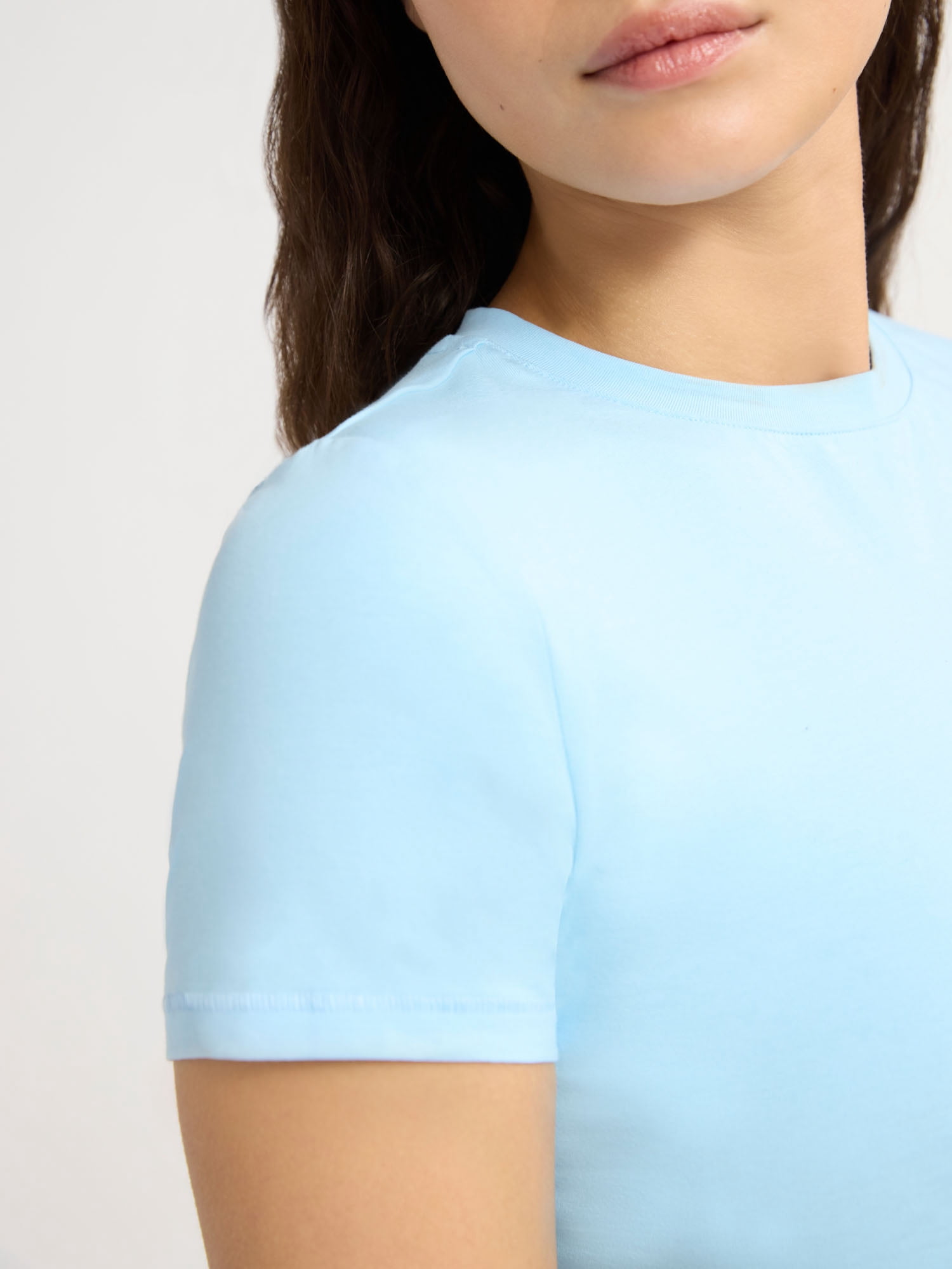 Scoop Women's Ultimate Refined Jersey Knit Fitted Baby Tee, Sizes XS-XXL