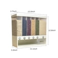 thumbnail image 1 of Rice Storage Box Mounted Moisture-Proof Sealed Food Stable Plastic Sealed Dispenser Insect-proof Large Capacity Beans Grain Container Kitchen Home, 1 of 9