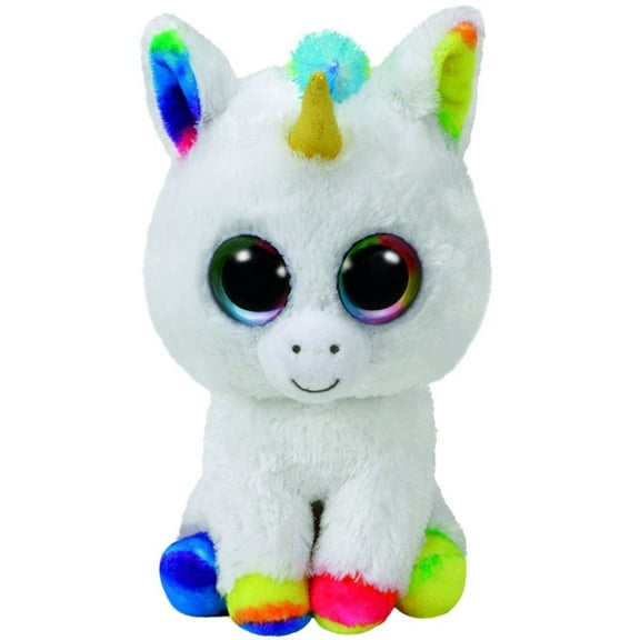 Cp TY Beanie Boos - Pixy the Unicorn (Glitter Eyes) Small 6" Plush