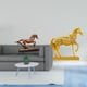 thumbnail image 2 of Figura Decorativa De Caballo, Escultura Coleccionable, Adorno Para Escritorio, Estantería, Sala De Estar, Muebles, Decoración Del Hogar. Figura De Caballo Decorativa, Escultura Animal,, 2 of 8