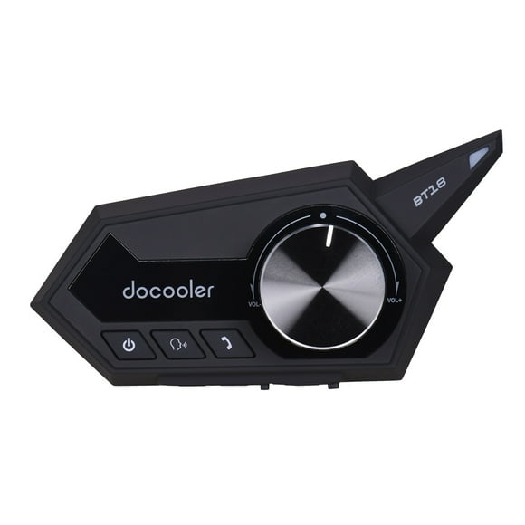docooler Motorcycle Helmet Headset Motorbike Wireless 5.0 Headphones with Microphone Supports Automatic Answering Motor Helmet Earphone