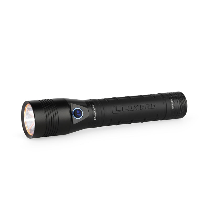 Luxpro 350755 900 Lumens Pro Series Rechargeable LED Flashlight