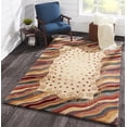 thumbnail image 7 of Momeni New Wave Color Bordered Modern Area Rugs, Beige, 7 of 7