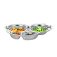 thumbnail image 6 of Momihoom Stainless Steel Kids Plates 3 Sections Divided Unbreakable Dinner Plates Cute Monkey Shape bowls for Babies, Toddlers and Kids Lunch, Portion Control, Camping, 6 of 9