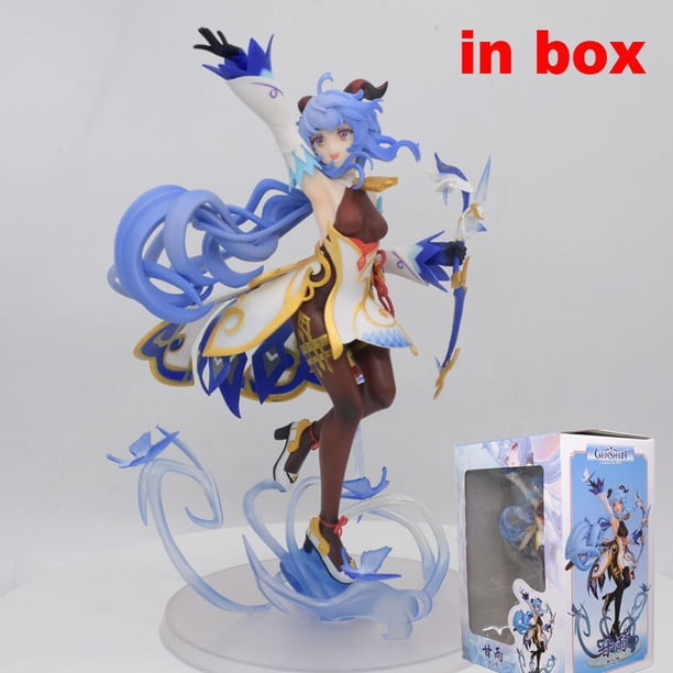 Figura DE ACCIÓN DE Genshin Impact Klee, Caballero Hibana, Paimon de impacto, modelo de colección, regalo Gong Bohan LED