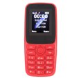 thumbnail image 2 of Teléfono 2G desbloqueado para estudiantes mayores Teléfono básico para personas mayores de 1,77 pulgadas Teclas grandes Tarjetas duales Doble modo de espera Ayuda SOS Luz LED intermitente roja, 2 of 5