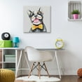 thumbnail image 4 of Asdg76s-Frog Wall Art with Glasses Colorful Funny Canvas Animal Paintings Poster Pictures Print Framed Large Artwork for Bedroom Kids Playroom Living Room Kitchen 40" x 40", 4 of 7