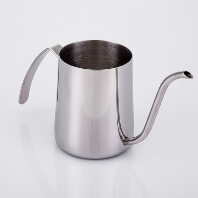 Milisten Cafetière Manuelle en Acier Inoxydable Résistante à la Corrosion pour Amateurs de Café 1Ensemble