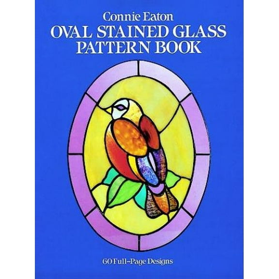 Pre-Owned Oval Stained Glass Pattern Book (Paperback) 0486245195 9780486245195