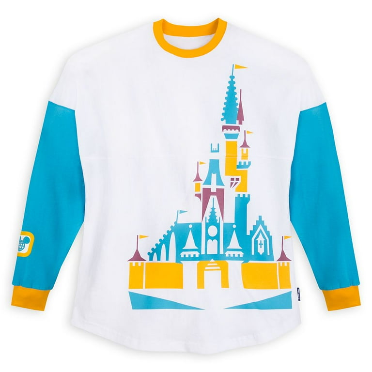 Walt Disney World Cinderella Castle Spirit Jersey for Adults Size Large -  50th Anniversary