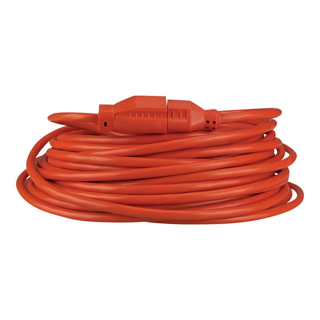 Innovera Cordon d'Extension Intérieur/extérieur - Câble d'Extension d'Alimentation - NEMA 5-15 (m) vers NEMA 5-15 (F) - CA 120 V - 13 A - 50 Pi - Intérieur, Extérieur - orange