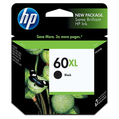 HP 60XL High Yield Black Original Ink Cartridge (Hp Ink Cartridge 301 Best Price)