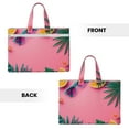 thumbnail image 2 of Kdxio Summer Fruits And Sunglasses File Tote Document Bag Business Briefcase Bag Document Organizer Tote Briefcase for Letter A4 Files Business Teacher Office Bag, 2 of 8