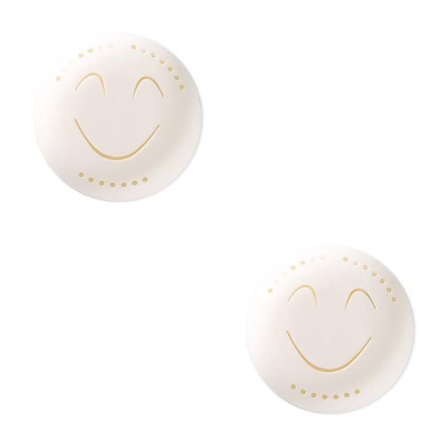 sweethay Ambientador de cajón, desodorante, sala de estar, dormitorio, baño, interior, eliminador de olores, cara sonriente, suministros para blanco 2Conjunto