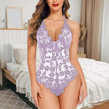 See Through Lingerie Exciting Comfortable Bodysuit Mini Sexy Attractive Teddy Underwear Sexy Lingerie for Women Hide Belly