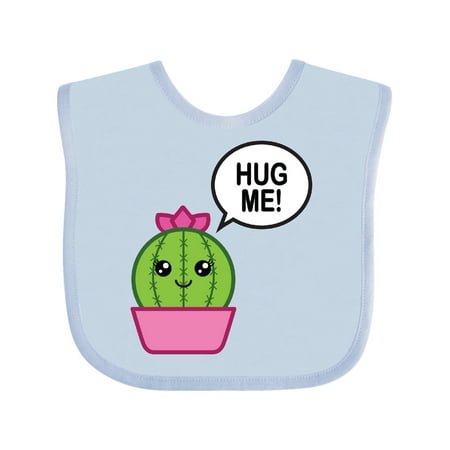 

Inktastic Hug Me with Little Cactus Gift Baby Girl Bib