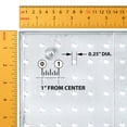 thumbnail image 4 of Pegboard Wall Panel Storage Solution, Size: 24"x 24", 2-Pack, 4 of 4