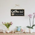 thumbnail image 6 of Coffee Bar Decor Wood Sign Home Decorative Wood Sign Plaque Hanging Wall Art Wood Board Door Sign Plaque Rustic Vintage Kitchen Decoration DIY, 6 of 6