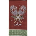 thumbnail image 2 of Park Designs Let It Snow Printed Dishtowel Set Of 2, 2 of 5