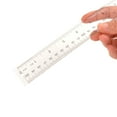 thumbnail image 4 of Westcott 12" Clear Acrylic Ruler, Imperial/Metric, 2.2 lb.,1-Count, Not Bulk, Middle School Level, 4 of 10